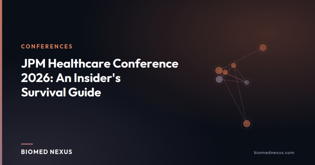 JPM Healthcare Conference 2026: An Insider's Survival Guide | BioMed Nexus