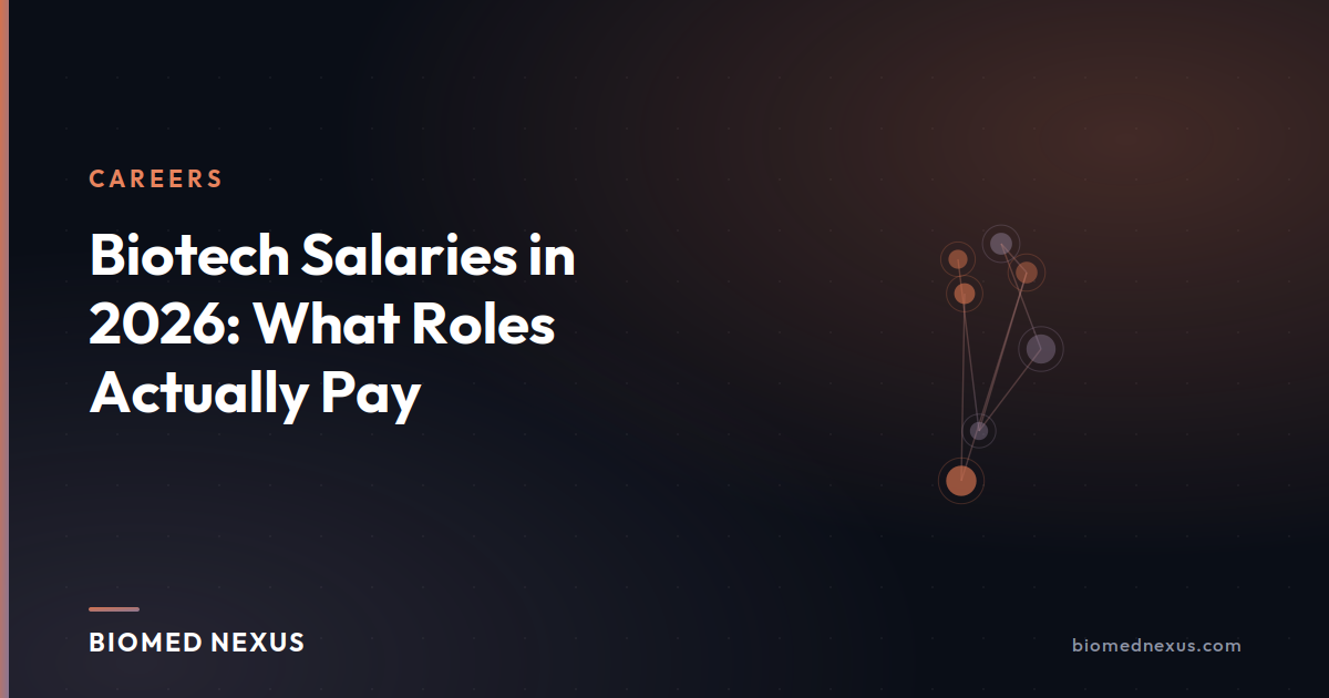 Biotech Salaries in 2026: What Roles Actually Pay | BioMed Nexus