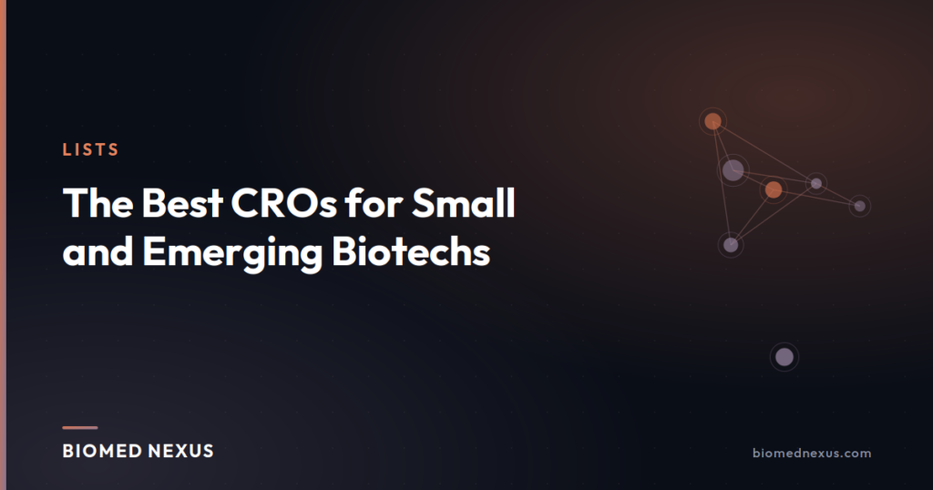 The Best CROs for Small and Emerging Biotechs