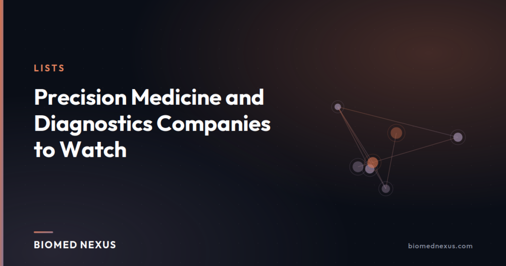 Precision Medicine and Diagnostics Companies to Watch