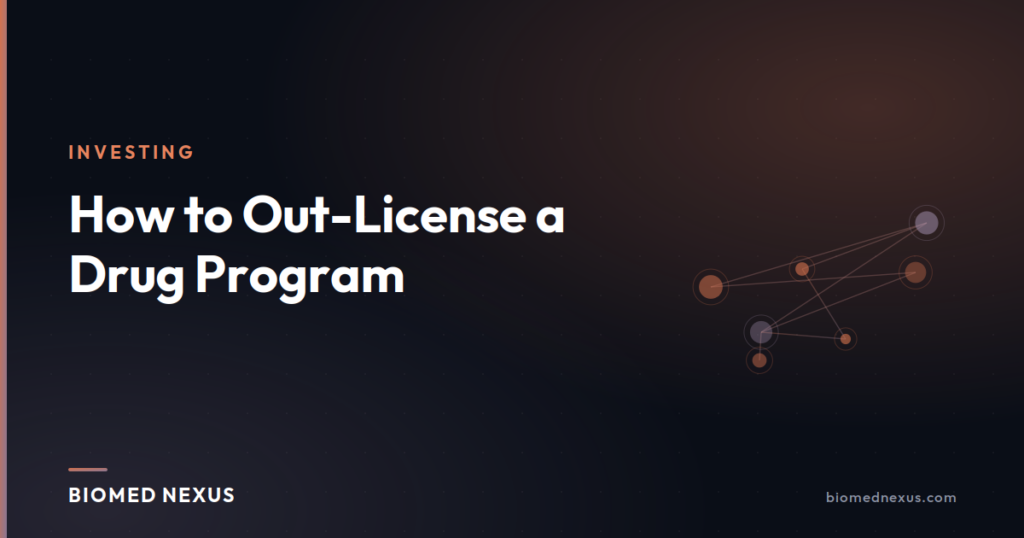 How to Out-License a Drug Program